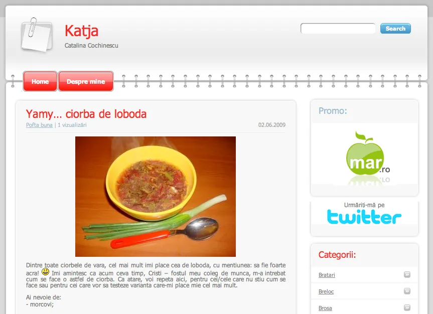Blog creativ Blog creativ