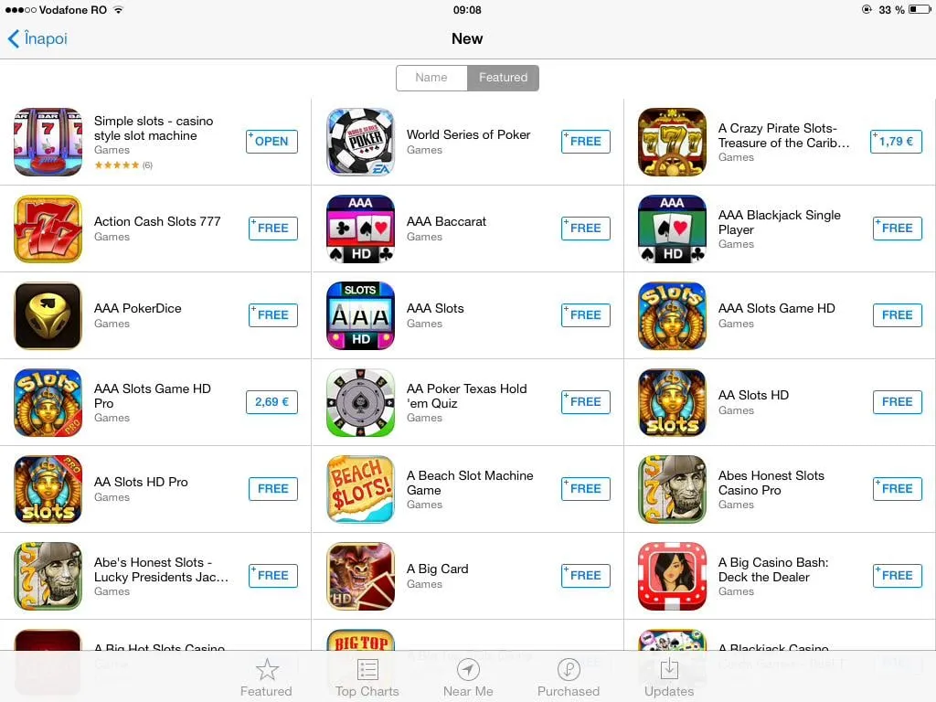 Photo from “Simple Slots recomandat de Apple”